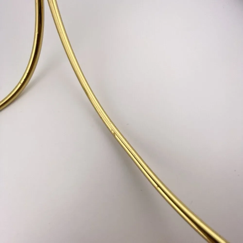 Vtg Partylite Modern Brass Candelabra 4 Taper Candle Holder Centerpiece MCM - Picture 9 of 11